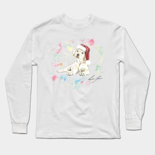 Xmas Labrador Long Sleeve T-Shirt